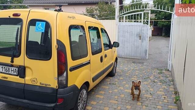 Жовтий Рено Кєнгу, об'ємом двигуна 1.46 л та пробігом 325 тис. км за 4500 $, фото 6 на Automoto.ua