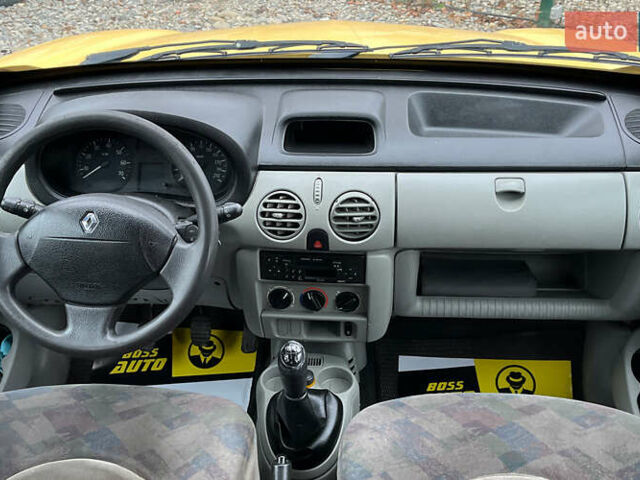 Жовтий Рено Кєнгу, об'ємом двигуна 1.46 л та пробігом 175 тис. км за 4999 $, фото 7 на Automoto.ua