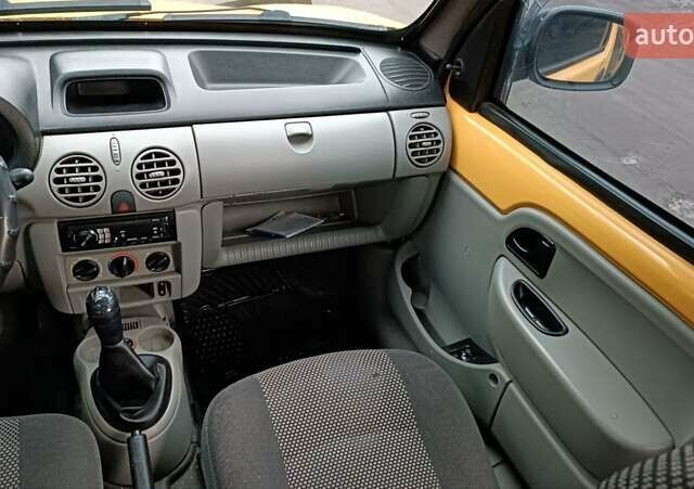 Желтый Рено Кенгу, объемом двигателя 1.5 л и пробегом 339 тыс. км за 3550 $, фото 42 на Automoto.ua