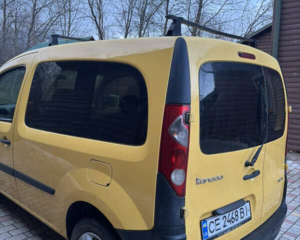 Желтый Рено Кенгу, объемом двигателя 1.5 л и пробегом 312 тыс. км за 4700 $, фото 6 на Automoto.ua