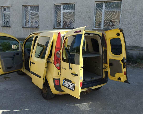 Желтый Рено Кенгу, объемом двигателя 1.5 л и пробегом 278 тыс. км за 5600 $, фото 14 на Automoto.ua