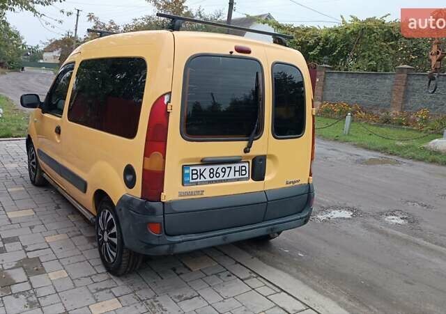 Желтый Рено Кенгу, объемом двигателя 1.5 л и пробегом 339 тыс. км за 3550 $, фото 15 на Automoto.ua