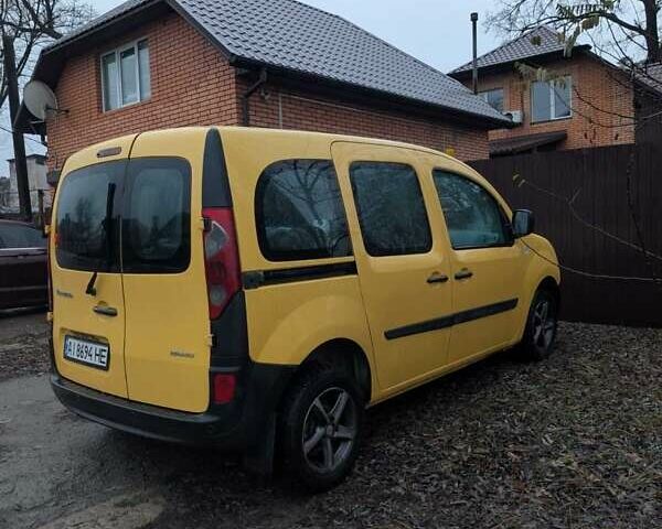 Желтый Рено Кенгу, объемом двигателя 1.46 л и пробегом 330 тыс. км за 5800 $, фото 5 на Automoto.ua