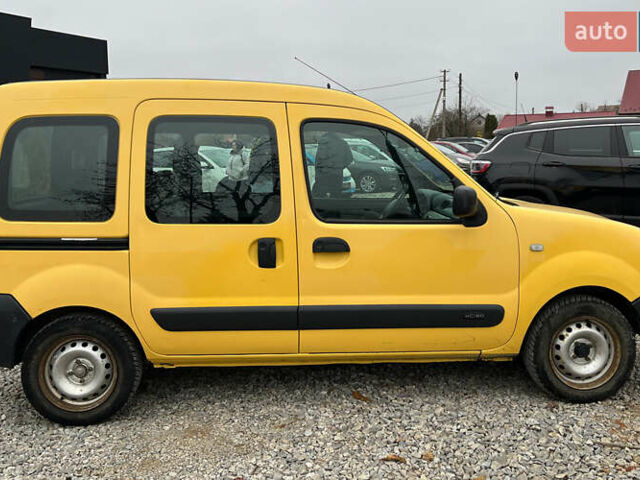 Жовтий Рено Кєнгу, об'ємом двигуна 1.46 л та пробігом 175 тис. км за 4500 $, фото 5 на Automoto.ua