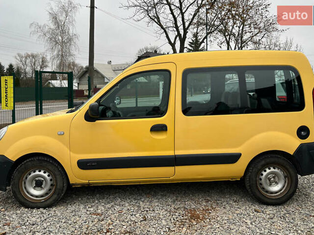 Жовтий Рено Кєнгу, об'ємом двигуна 1.46 л та пробігом 175 тис. км за 4500 $, фото 1 на Automoto.ua