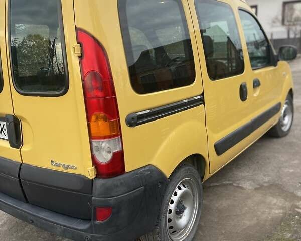Жовтий Рено Кєнгу, об'ємом двигуна 1.46 л та пробігом 166 тис. км за 4500 $, фото 4 на Automoto.ua