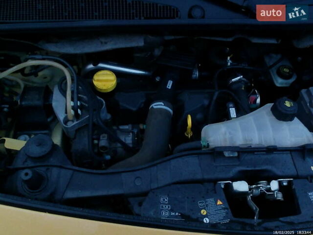 Жовтий Рено Кєнгу, об'ємом двигуна 1.46 л та пробігом 131 тис. км за 5900 $, фото 13 на Automoto.ua