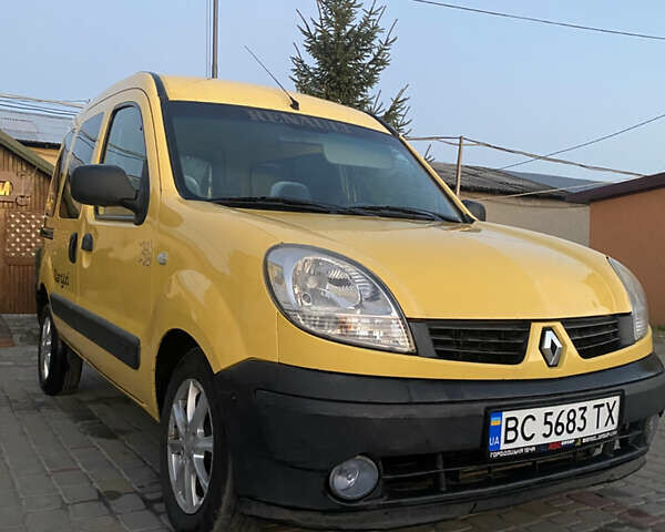 Рено Кенгу 2008 в Львове на Automoto.ua Желтый Рено Кенгу, объемом двигателя 1.46 л и пробегом 371 тыс. км за 3650 $, фото 16 на Automoto.ua