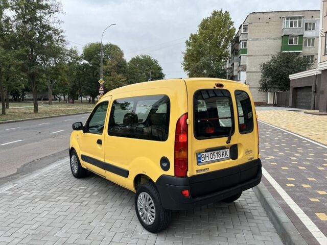 Жовтий Рено Кєнгу, об'ємом двигуна 1.5 л та пробігом 207 тис. км за 4100 $, фото 4 на Automoto.ua