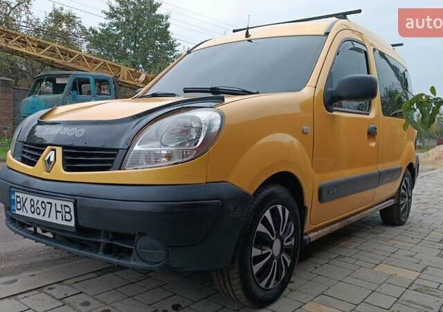 Желтый Рено Кенгу, объемом двигателя 1.5 л и пробегом 339 тыс. км за 3550 $, фото 21 на Automoto.ua