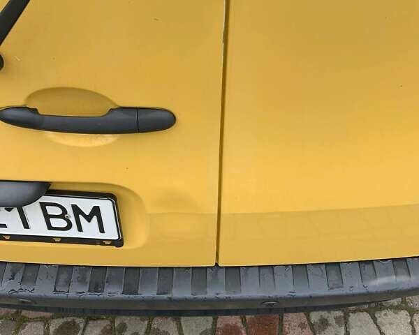 Жовтий Рено Кєнгу, об'ємом двигуна 1.5 л та пробігом 190 тис. км за 5500 $, фото 36 на Automoto.ua