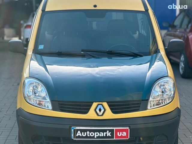 Желтый Рено Кенгу, объемом двигателя 1.5 л и пробегом 260 тыс. км за 4940 $, фото 6 на Automoto.ua
