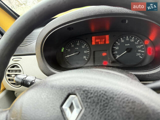 Жовтий Рено Кєнгу, об'ємом двигуна 1.5 л та пробігом 285 тис. км за 3600 $, фото 8 на Automoto.ua