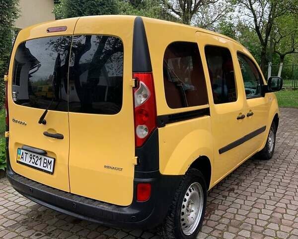Жовтий Рено Кєнгу, об'ємом двигуна 1.5 л та пробігом 190 тис. км за 5500 $, фото 5 на Automoto.ua