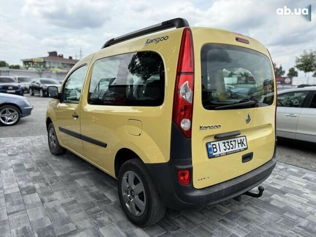 Желтый Рено Кенгу, объемом двигателя 1.6 л и пробегом 165 тыс. км за 7800 $, фото 10 на Automoto.ua