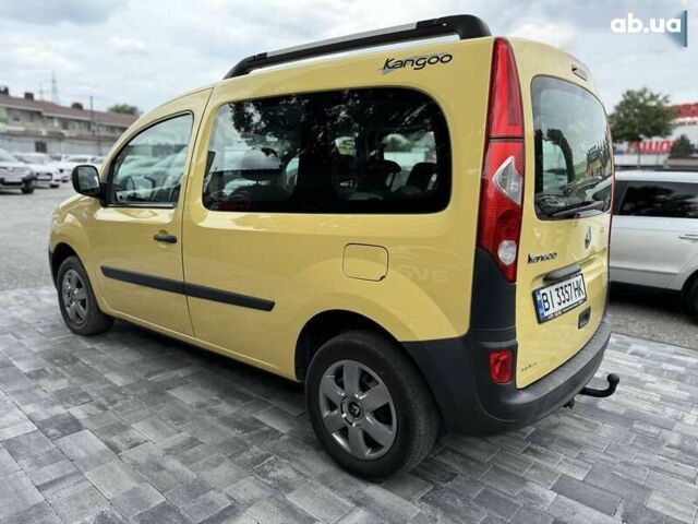 Желтый Рено Кенгу, объемом двигателя 1.6 л и пробегом 165 тыс. км за 7800 $, фото 9 на Automoto.ua