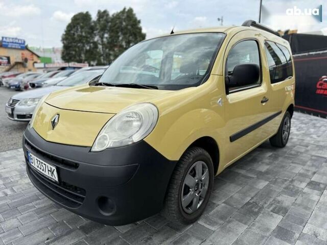 Желтый Рено Кенгу, объемом двигателя 1.6 л и пробегом 165 тыс. км за 7800 $, фото 7 на Automoto.ua