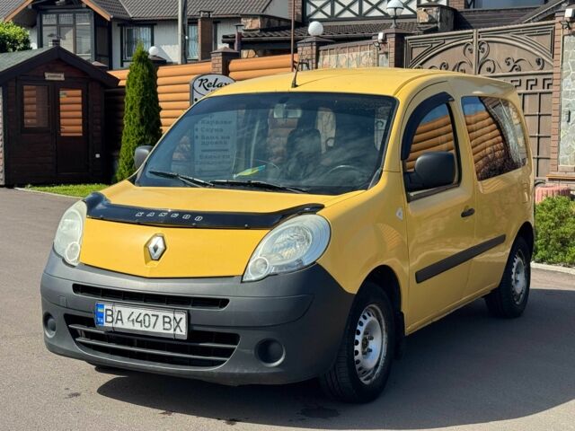 Желтый Рено Кенгу, объемом двигателя 1.5 л и пробегом 400 тыс. км за 5400 $, фото 2 на Automoto.ua