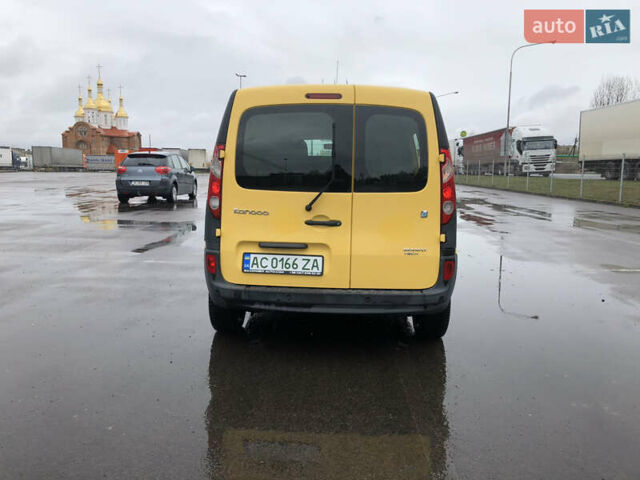Желтый Рено Кенгу, объемом двигателя 0 л и пробегом 117 тыс. км за 3100 $, фото 3 на Automoto.ua