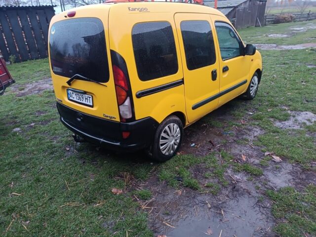 Жовтий Рено Кєнгу, об'ємом двигуна 1.9 л та пробігом 351 тис. км за 3300 $, фото 4 на Automoto.ua