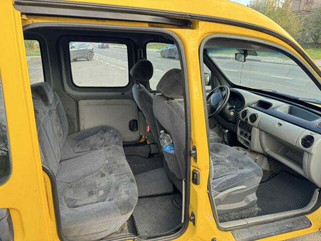 Рено Кенгу 2004 в Николаеве на Automoto.ua Желтый Рено Кенгу, объемом двигателя 1.5 л и пробегом 213 тыс. км за 4200 $, фото 3 на Automoto.ua
