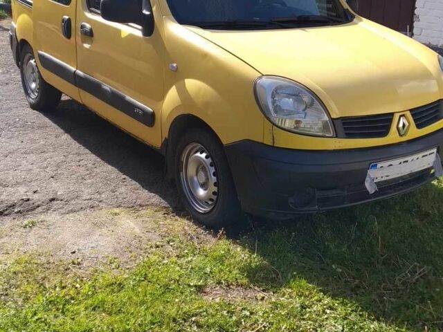 Желтый Рено Кенгу, объемом двигателя 1.5 л и пробегом 249 тыс. км за 3280 $, фото 1 на Automoto.ua