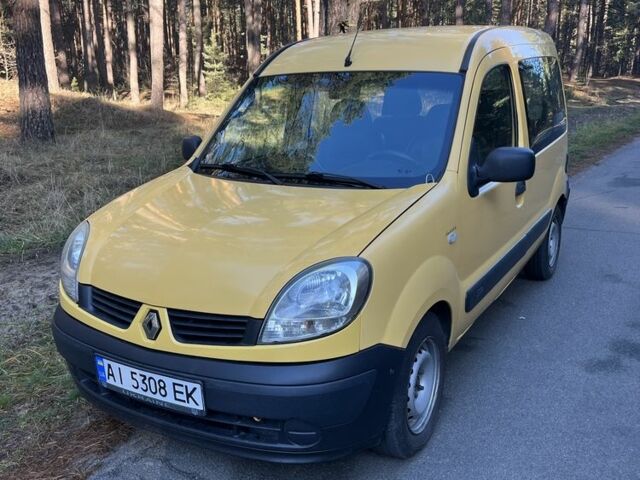 Желтый Рено Кенгу, объемом двигателя 1.5 л и пробегом 500 тыс. км за 3700 $, фото 1 на Automoto.ua