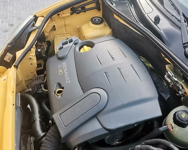 Желтый Рено Кенгу, объемом двигателя 1.5 л и пробегом 260 тыс. км за 3350 $, фото 6 на Automoto.ua