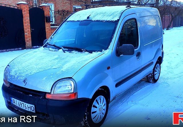 Серый Рено Кенгу, объемом двигателя 1.9 л и пробегом 300 тыс. км за 2200 $, фото 1 на Automoto.ua