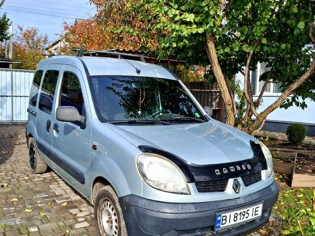 Серый Рено Кенгу, объемом двигателя 1.1 л и пробегом 175 тыс. км за 4000 $, фото 9 на Automoto.ua