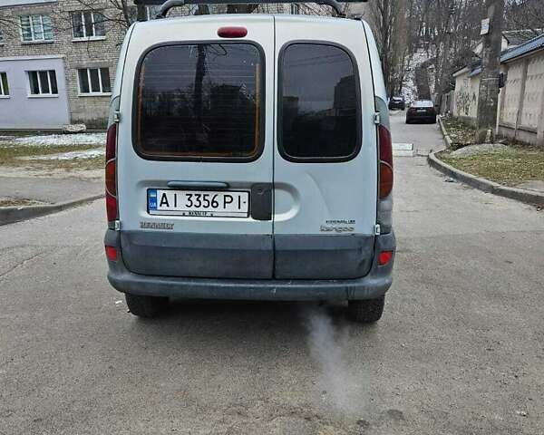 Серый Рено Кенгу, объемом двигателя 1.1 л и пробегом 230 тыс. км за 2300 $, фото 5 на Automoto.ua
