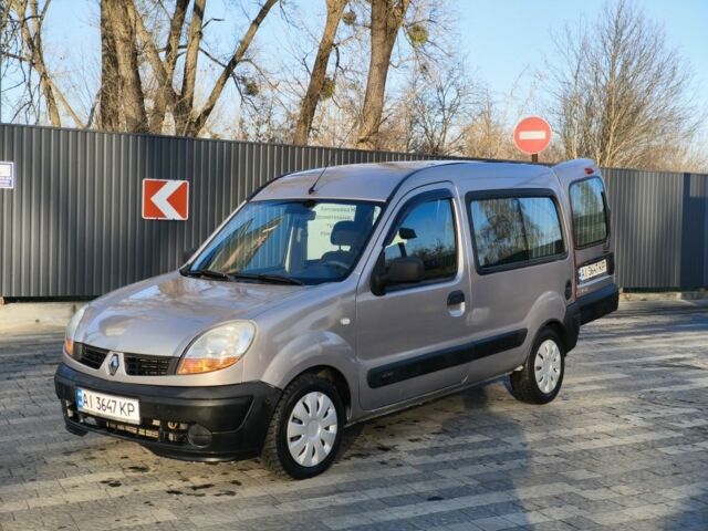 Серый Рено Кенгу, объемом двигателя 1.5 л и пробегом 260 тыс. км за 3900 $, фото 2 на Automoto.ua