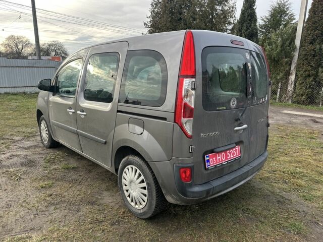 Серый Рено Кенгу, объемом двигателя 1.5 л и пробегом 214 тыс. км за 9900 $, фото 3 на Automoto.ua