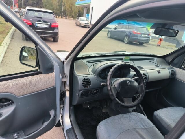 Серый Рено Кенгу, объемом двигателя 1.9 л и пробегом 10 тыс. км за 3350 $, фото 6 на Automoto.ua