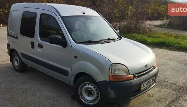 Серый Рено Кенгу, объемом двигателя 1.15 л и пробегом 197 тыс. км за 3000 $, фото 16 на Automoto.ua