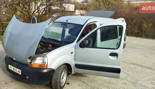 Серый Рено Кенгу, объемом двигателя 1.15 л и пробегом 197 тыс. км за 3000 $, фото 6 на Automoto.ua