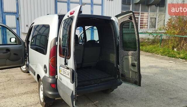 Серый Рено Кенгу, объемом двигателя 1.15 л и пробегом 197 тыс. км за 3000 $, фото 11 на Automoto.ua