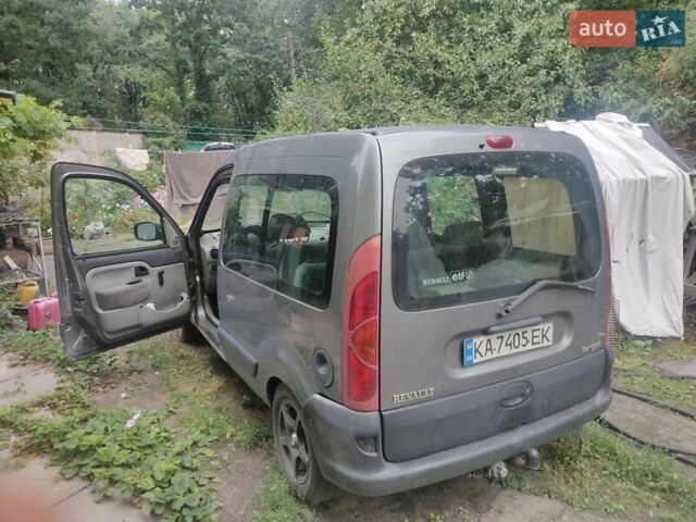 Рено Кенгу 2003 в Киеве на Automoto.ua Серый Рено Кенгу, объемом двигателя 1.9 л и пробегом 313 тыс. км за 4100 $, фото 4 на Automoto.ua