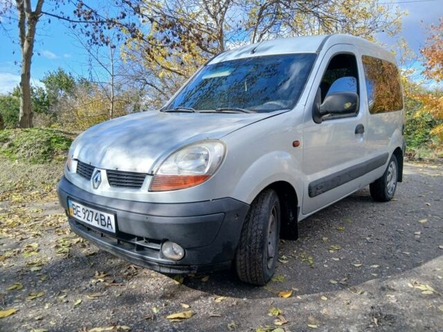 Серый Рено Кенгу, объемом двигателя 1.5 л и пробегом 306 тыс. км за 2700 $, фото 4 на Automoto.ua