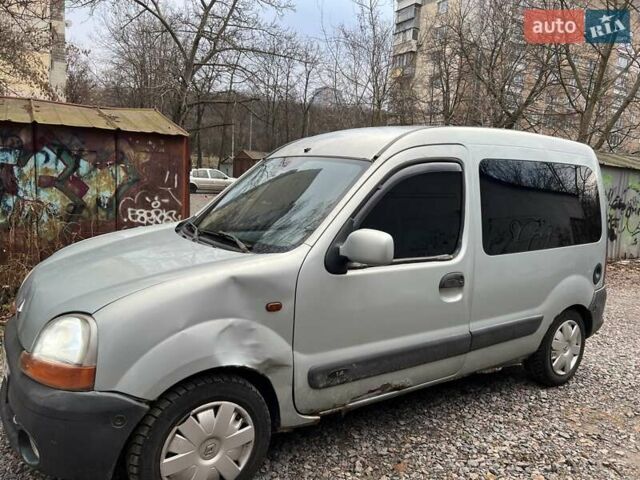 Серый Рено Кенгу, объемом двигателя 1.4 л и пробегом 438 тыс. км за 2200 $, фото 2 на Automoto.ua