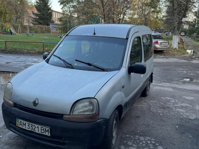 Серый Рено Кенгу, объемом двигателя 1.9 л и пробегом 200 тыс. км за 2200 $, фото 1 на Automoto.ua