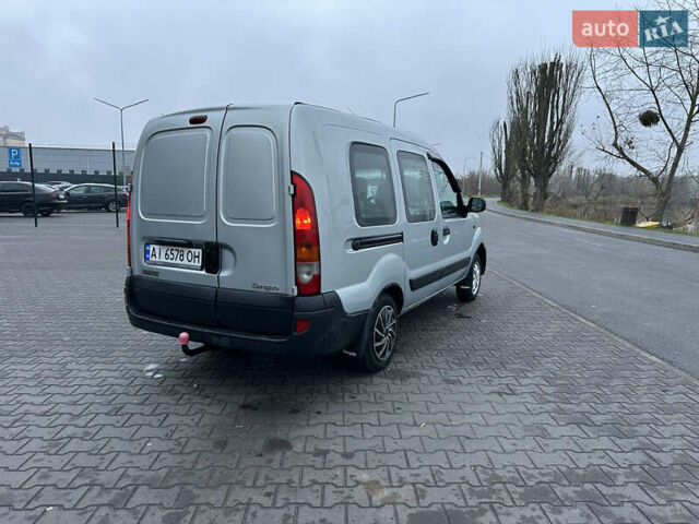 Сірий Рено Кєнгу, об'ємом двигуна 1.5 л та пробігом 230 тис. км за 4400 $, фото 8 на Automoto.ua