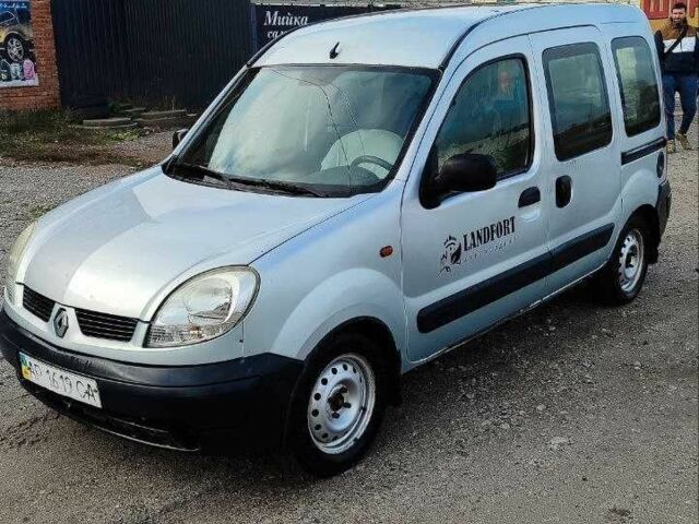 Серый Рено Кенгу, объемом двигателя 1.5 л и пробегом 350 тыс. км за 3600 $, фото 2 на Automoto.ua