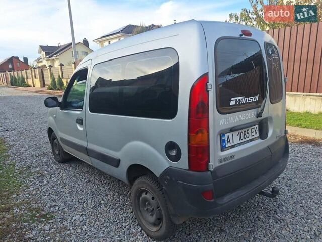 Рено Кенгу 2006 в Белой Церкве на Automoto.ua Серый Рено Кенгу, объемом двигателя 1.5 л и пробегом 257 тыс. км за 3700 $, фото 6 на Automoto.ua