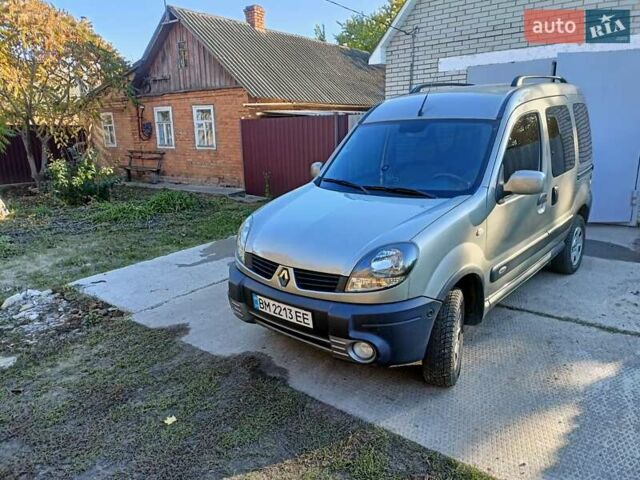 Серый Рено Кенгу, объемом двигателя 1.6 л и пробегом 167 тыс. км за 7000 $, фото 3 на Automoto.ua