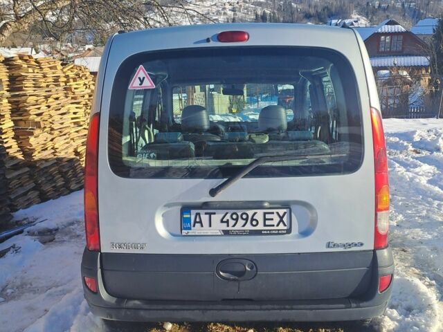 Серый Рено Кенгу, объемом двигателя 1.5 л и пробегом 210 тыс. км за 4200 $, фото 3 на Automoto.ua