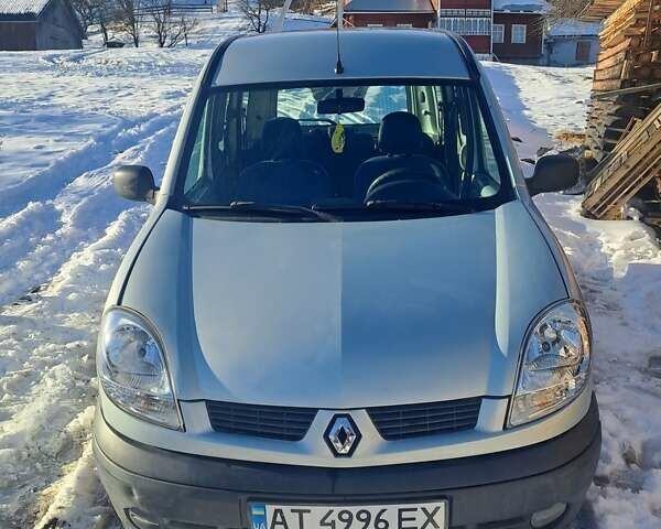Серый Рено Кенгу, объемом двигателя 1.5 л и пробегом 210 тыс. км за 4200 $, фото 6 на Automoto.ua