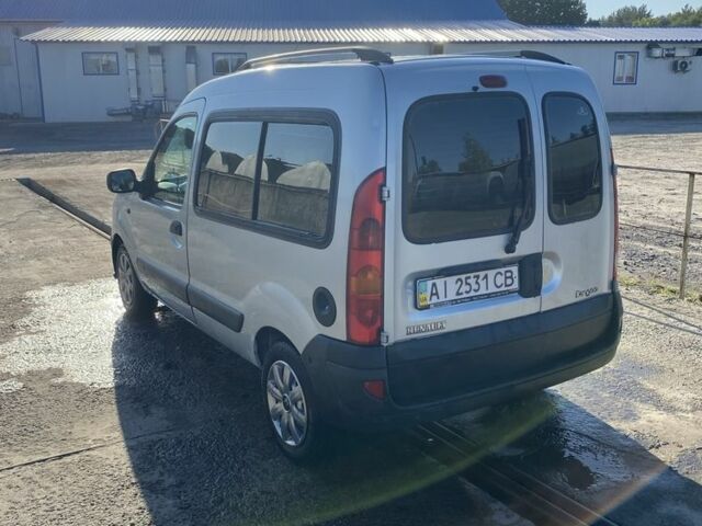 Рено Кєнгу 2008 у Києві на Automoto.ua Сірий Рено Кєнгу, об'ємом двигуна 1.9 л та пробігом 350 тис. км за 3500 $, фото 7 на Automoto.ua