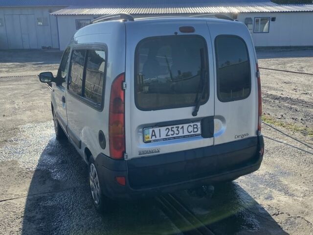 Рено Кєнгу 2008 у Києві на Automoto.ua Сірий Рено Кєнгу, об'ємом двигуна 1.9 л та пробігом 350 тис. км за 3500 $, фото 8 на Automoto.ua