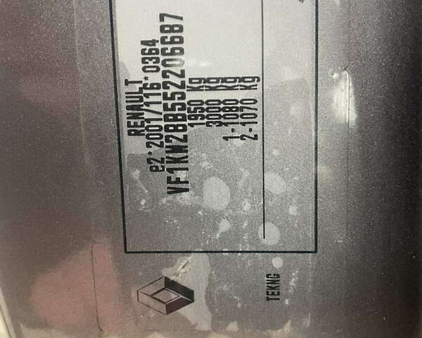 Серый Рено Кенгу, объемом двигателя 1.5 л и пробегом 225 тыс. км за 11700 $, фото 44 на Automoto.ua